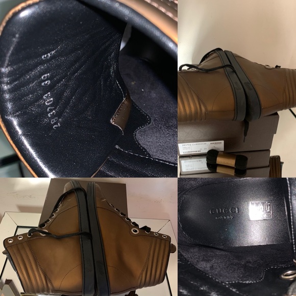 🔥🔥💯Authentic Gucci hight top sneakers 👟 🔥🔥🔥 - Picture 2 of 16